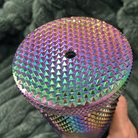 Starbucks Oil Slick Rainbow Iridescent Venti Tumbler 24oz. Halloween 2023 - Picture 3 of 5
